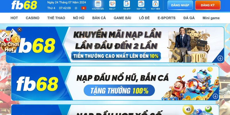 Giới thiệu FB68 với kho khuyến mãi cực xịn